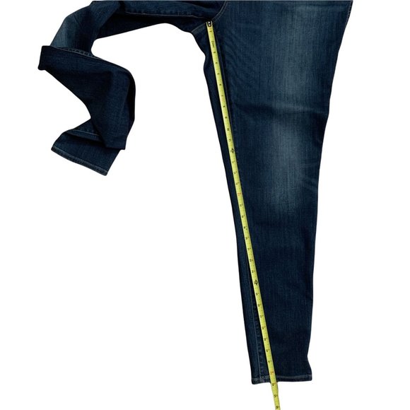 NWT Madewell 10" High Rise Skinny HTF Plus Size 37 Taller Jeans Long Style G7674 - Picture 12 of 13